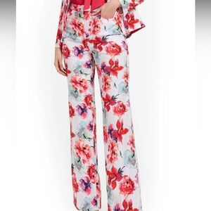 Floral-Print Palazzo Pant